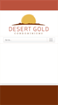 Mobile Screenshot of desertgoldarizona.com